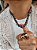 Colar Choker Pedra Natural Colorido - Imagem 3
