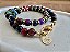 Colar Choker Pedra Natural Colorido - Imagem 6
