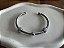Pulseira Bracelete Prateado com Zircônia - Imagem 2