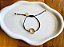 Pulseira Linha Preta com Moeda Dourada - Imagem 4