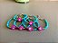 Pulseira Infantil Hello Kitty com Mini Cristais Azuis - Imagem 3