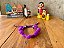 Pulseira Infantil Pompom Roxo - Imagem 1