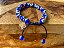 Pulseira Olho Grego com Elos Dourados - Imagem 3