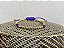 Pulseira Basic Dourada Roxo com Nós - Imagem 1