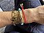 Kit de Pulseiras Douradas, Vermelho e Turquesa - Imagem 2
