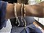Kit de Pulseiras Bege e Dourada - Imagem 2