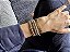 Kit de Pulseiras Bege e Dourada - Imagem 2