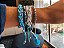 Kit de Pulseiras Azul e Branco com Olho Grego - Imagem 2