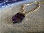 Colar Dourado com Pingente Ametista - Imagem 4