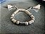 Pulseira Howlita Off White com Hematita - Imagem 4