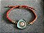 Pulseira Laranja com Olho Grego Azul - Imagem 2