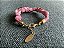 Pulseira Bandana Rosa Claro - Imagem 2
