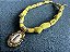Colar Bandana Amarelo com Pingente Búzio - Imagem 1