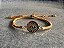 Pulseira Cordão Bege com Olho Grego Dourado - Imagem 3