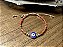 Pulseira Cristais Facetados Laranja com Olho Grego - Imagem 8