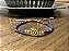 Pulseira Cristais Facetados Azul com Olho Grego Amarelo - Imagem 1