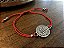 Pulseira São Bento Prateado no Fiozinho Vermelho - Imagem 4