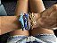 Kit de Pulseiras Bandana Azul Capri com Olho Grego - Imagem 4