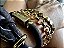Kit de Pulseiras Bandana Preta com Dourado - Imagem 2