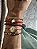 Kit de Pulseiras Vermelhas com Medalha de São Bento - Imagem 2