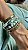 Kit de Pulseiras Bandana Azul Tiffany - Imagem 5