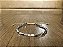 Pulseira Hematita Retangular Slim Prateada - Imagem 3
