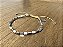 Pulseira Hematita Retangular Slim Prateada - Imagem 6