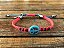 Pulseira Pink Neon com Símbolo da Paz Azul - Imagem 2