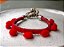 Pulseira Pompom Vermelho - Imagem 3