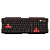 Teclado Gamer G-Fire KMG31 Preto/Vermelho - Imagem 1