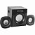 Caixa De Som com Subwoofer Mymax 2.1 USB 7W RMS Preto - Imagem 1