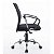 Cadeira Office Giratória Secretária Preta Bluecase - BCH-13BK - Imagem 3