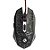 Mouse Gamer Hayom MU-2912 2400DPI 6 Botões Preto com LED - Imagem 1