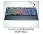 Teclado Gamer K-mex Steampunk KMM8 Mecânico Switch Blue RGB - Imagem 6