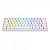 Teclado Mecânico Gamer Redragon Fizz RAINBOW Switch Brown ABNT2 White K617-RGB-W-(PT-BROWN) - Imagem 2