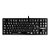 Teclado Mecânico Gamer Gamdias Hermes E2 LED Branco Switch Huano Vermelho ABNT2 Anti-Ghosting Preto - Hermes E2 (BR/RED) - Imagem 4