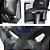Cadeira Gamer MyMax MX8 Giratória Reclinável 135° Preto/Azul - MGCH-8170/BK-BL - Imagem 4