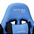 Cadeira Gamer MX6 Giratória Encosto Reclinável Preto/Azul - Imagem 3