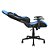 Cadeira Gamer MX6 Giratória Encosto Reclinável Preto/Azul - Imagem 2