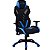 Cadeira Gamer MX13 Giratória Encosto Recl. 135° Preto/Azul - Imagem 2