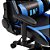 Cadeira Gamer Draxen DN3 Giratória Encosto Reclinável Preto/Azul - Dn003-Bl - Imagem 4