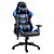 Cadeira Gamer Draxen DN3 Giratória Encosto Reclinável Preto/Azul - Dn003-Bl - Imagem 2
