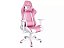 Cadeira Gamer Titanium Giratória Reclinável Branco Rosa - Imagem 1