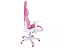 Cadeira Gamer Titanium Giratória Reclinável Branco Rosa - Imagem 3