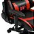 Cadeira Gamer Draxen DN3 Giratória Encosto Reclinável Preto/Vermelha - Dn003-RD - Imagem 6