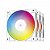 Kit Fan c/ 3 DeepCool FC 120 Branco RGB 12cm - R-FC120-WHAMN3-G-1 - Imagem 1