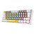 Teclado Gamer Redragon Fizz Sunshine Rgb Outemu Brown - K617RGB-YL&GY&WT - Imagem 1