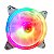 Cooler Fan Gamer FC1330 Branco RGB Bordas Led Hayom 120Mm - Imagem 2