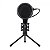 Microfone Condensador Gamer Redragon Quasar Tripé USB Preto - Imagem 3