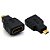 Adaptador Conversor HDMI Fêmea Para Micro HDMI Macho - Imagem 1